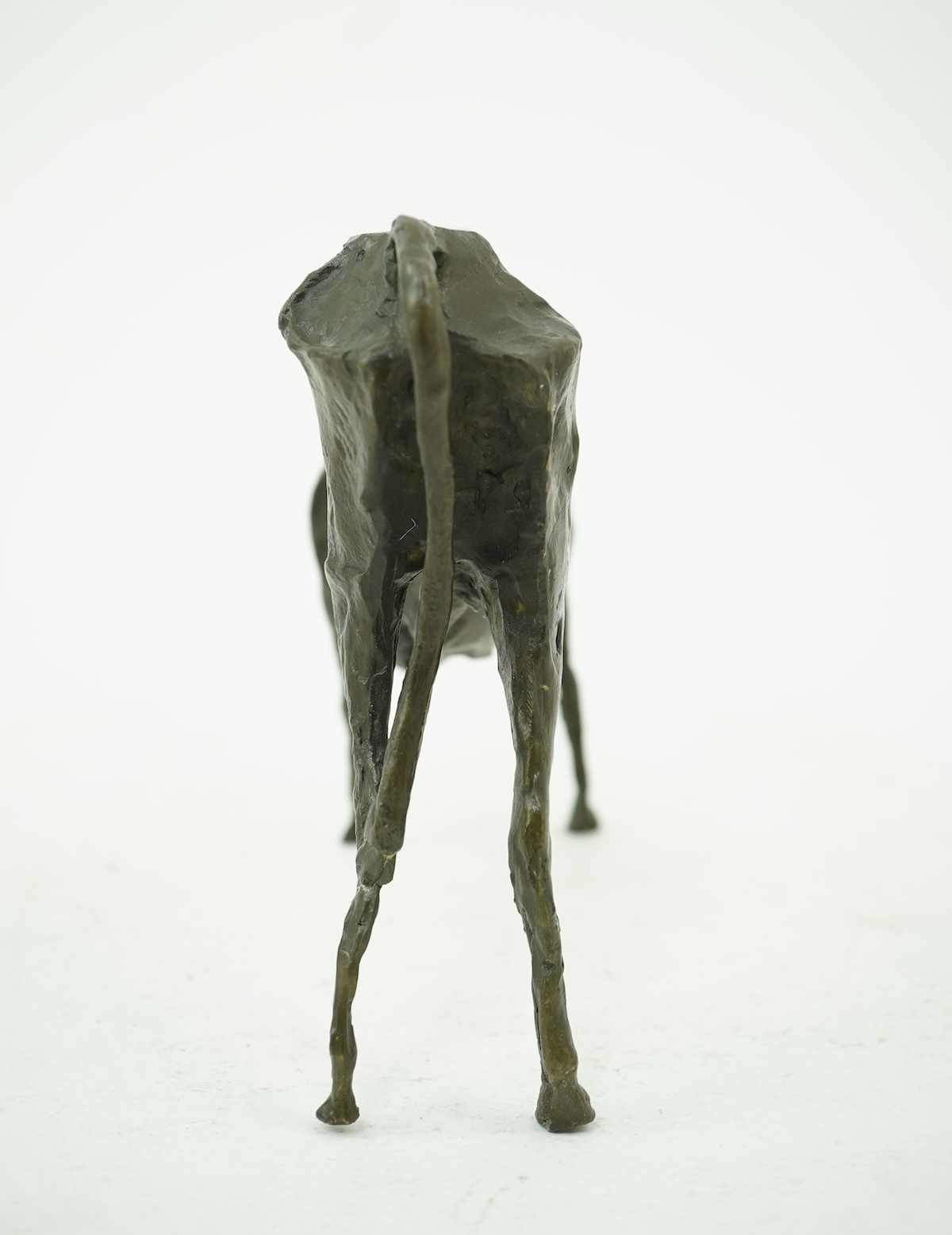 After Pablo Picasso (Spanish 1881-1973): A patinated bronze figure of an Andalusian bull